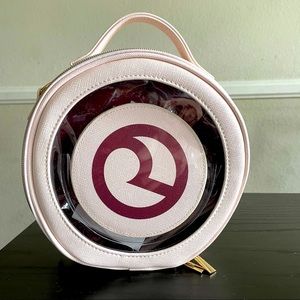 Rare Beauty Crossbody Makeup Bag Purse with Rare Beauty Scrunchies